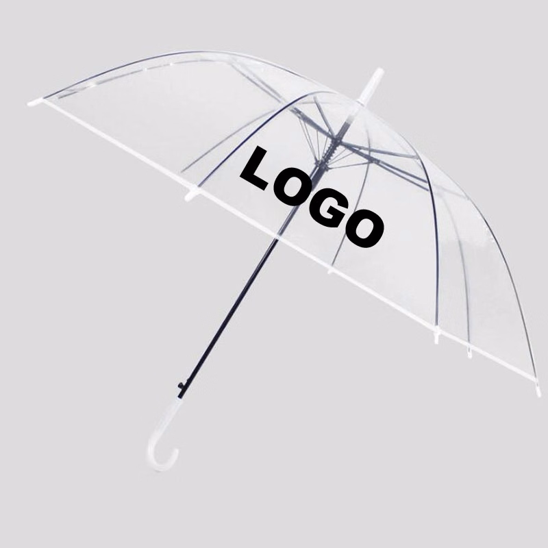 Custom Windproof Clear Umbrella