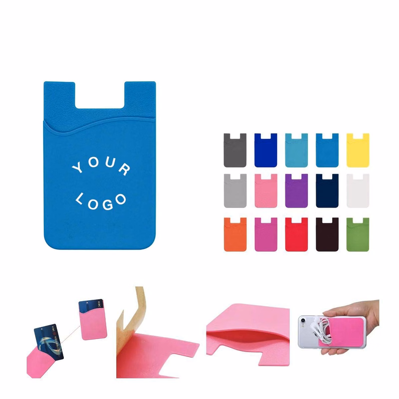 Durable Silicone Phone Wallet Lightweight