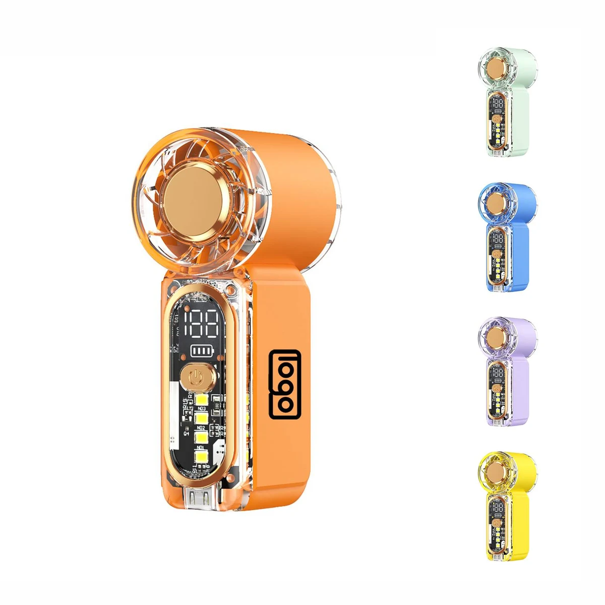 Mini Rechargeable Handheld High Speed Pocket Fan 1