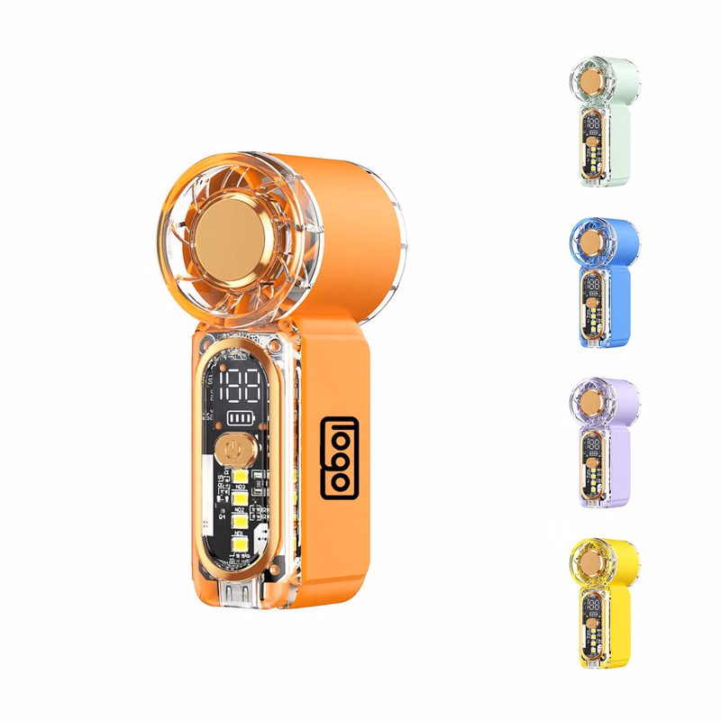Mini Rechargeable Handheld High Speed Pocket Fan