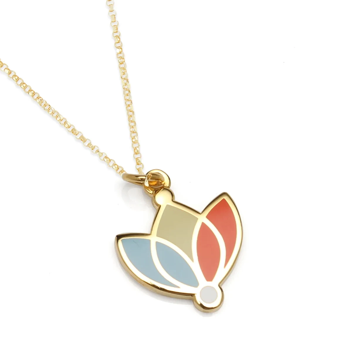 Custom Hard Enamel Pendant Charm 1