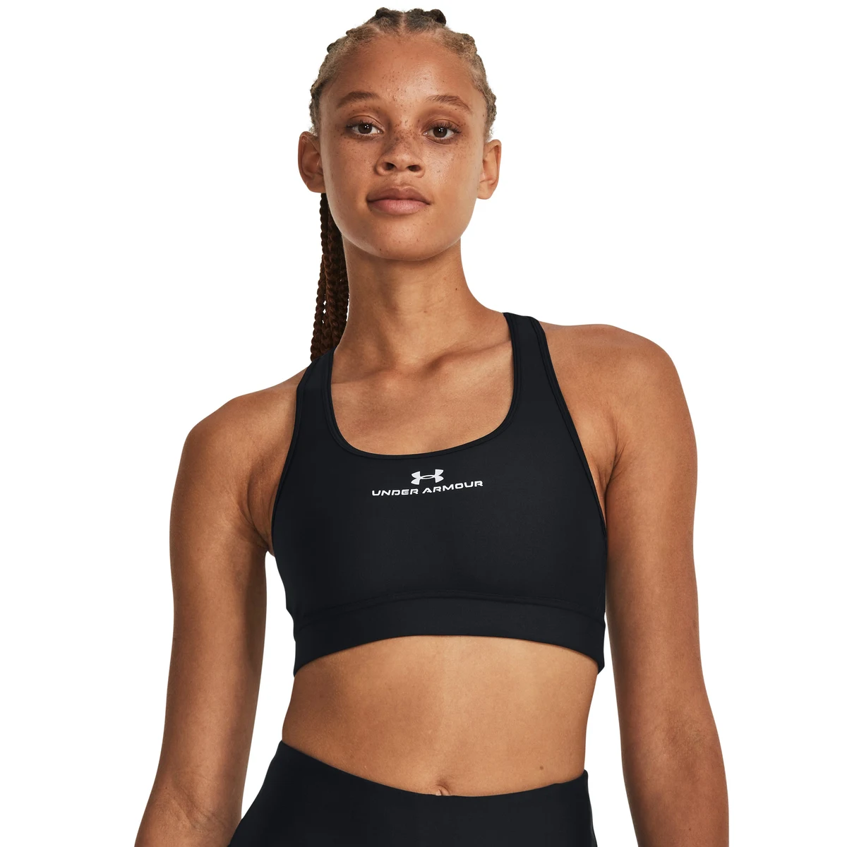 Women's UA Mid Evolved Graphic Sports Bra 1