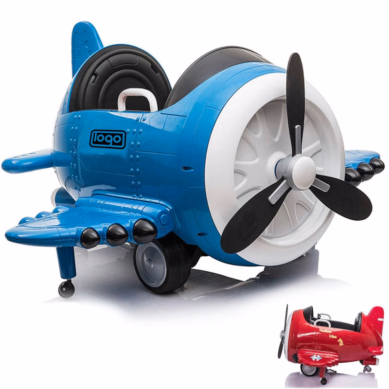 Kids Electric Ride-On Airplane Car Remote Control Toy