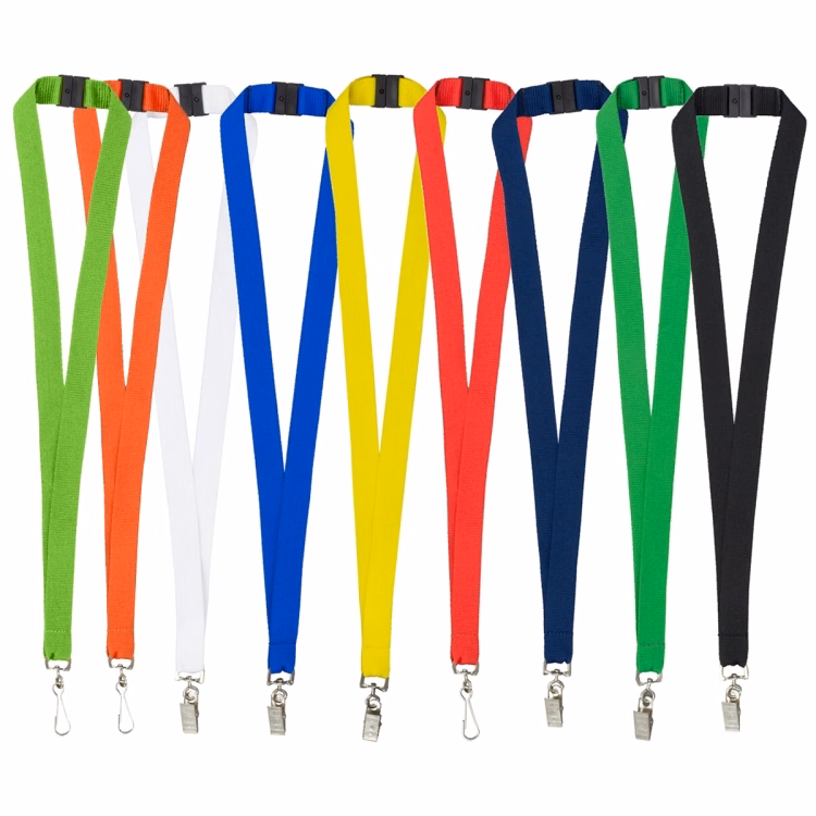 "McGill" 3/4" Blank Lanyard with Breakaway Safety Release Attachment - Swivel Clip