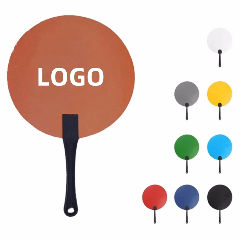 Custom Round/Ball Plastic Hand Fan