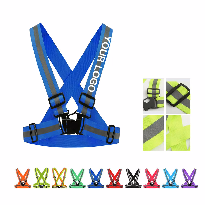 Breathable Adjustable Reflective Vest for Athletes