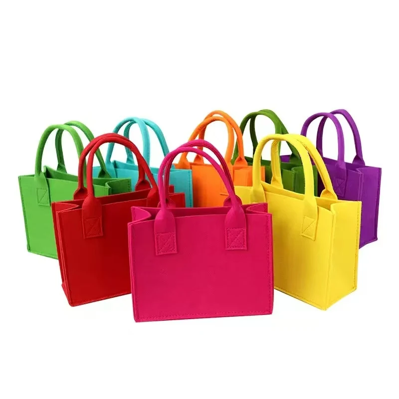 Felt Bag, custom tote bag with logo imprint 1