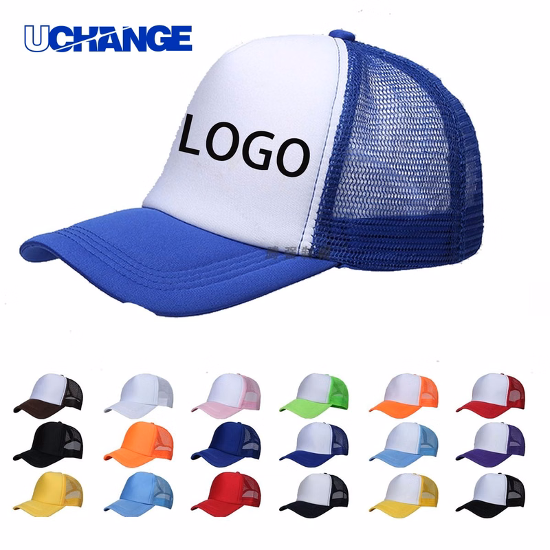 Sponge Color Mesh Cap for Casual Wear