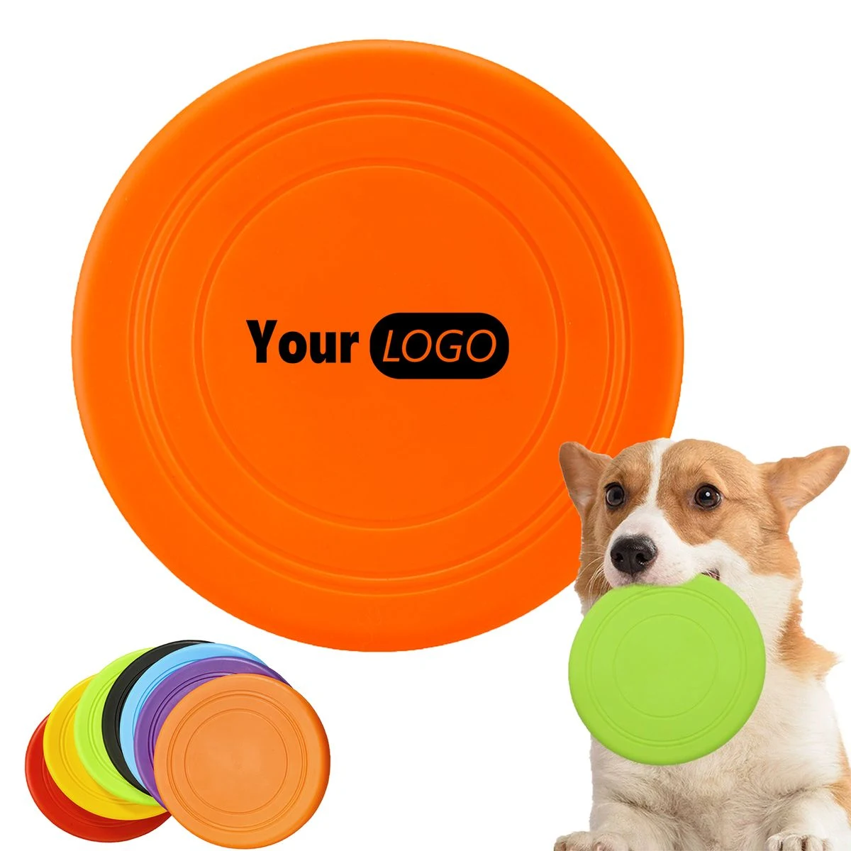 Soft Silicone Pet Flying Disc 1