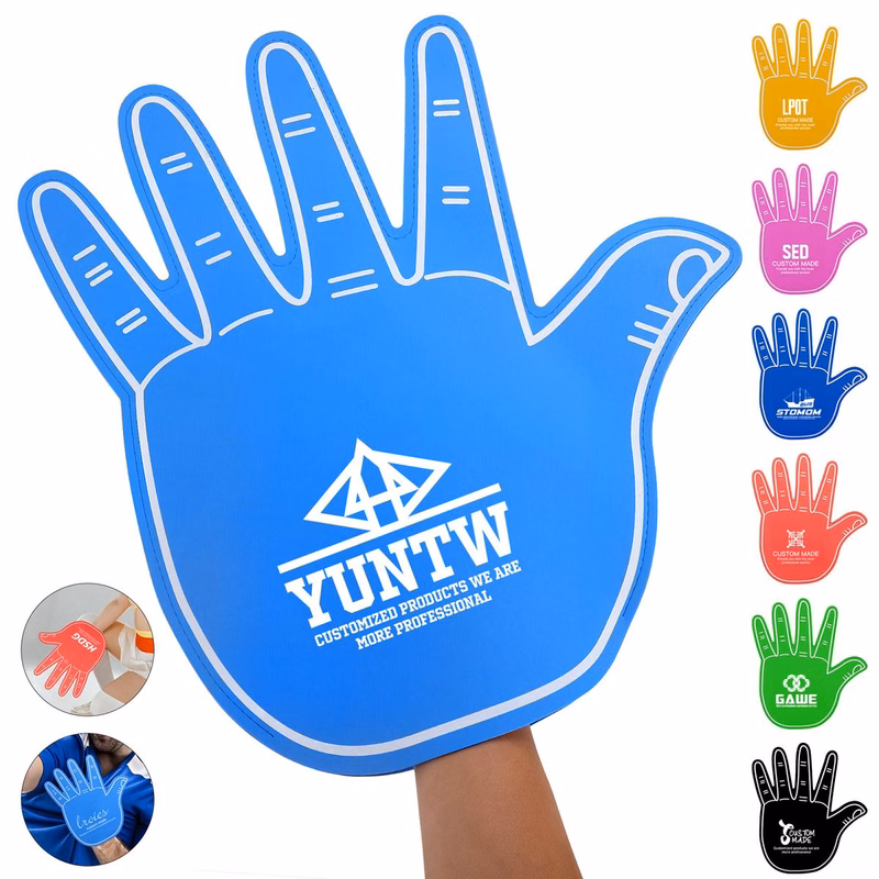 Giant Five-Finger Eva Foam Cheer Gloves