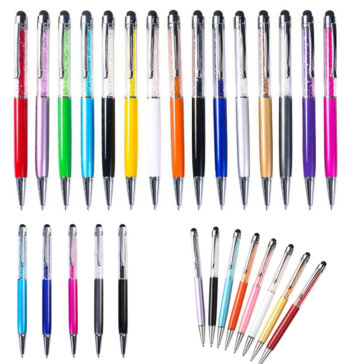 Crystal Metal Stylus Pen 1
