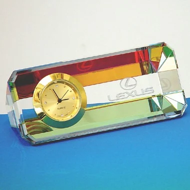 RECTANGLE CRYSTAL CLOCK 1
