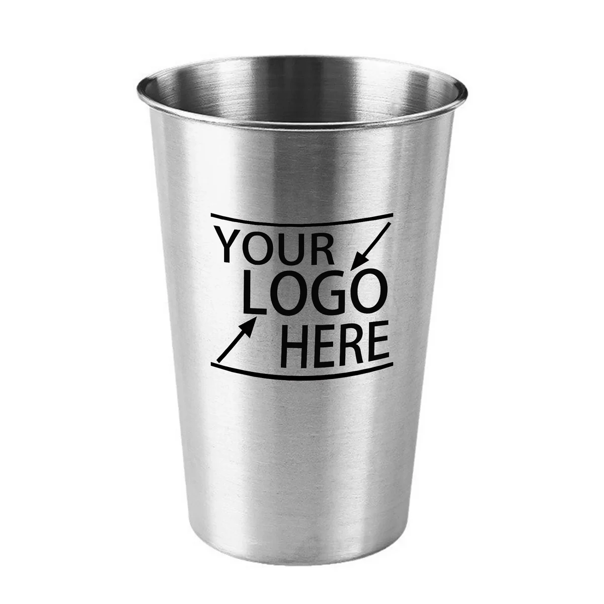 20oz Stainless Steel Pint Cup 1