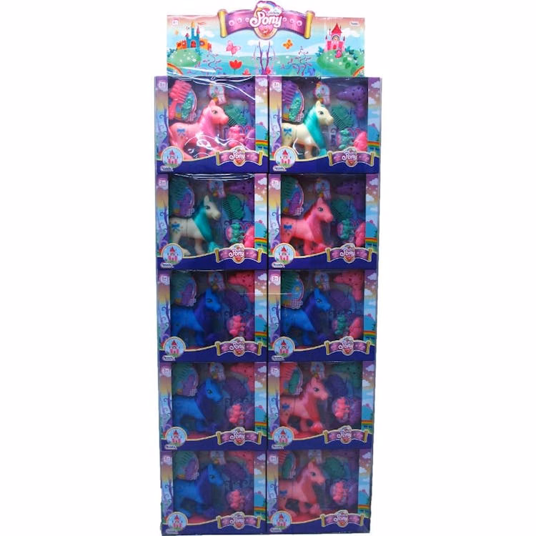 Rainbow Ponies with Accessories Assorted - 5 "