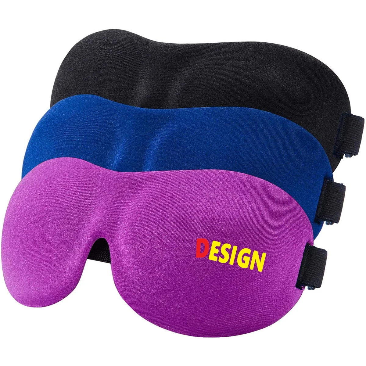 3D Contoured Sleep Mask 1