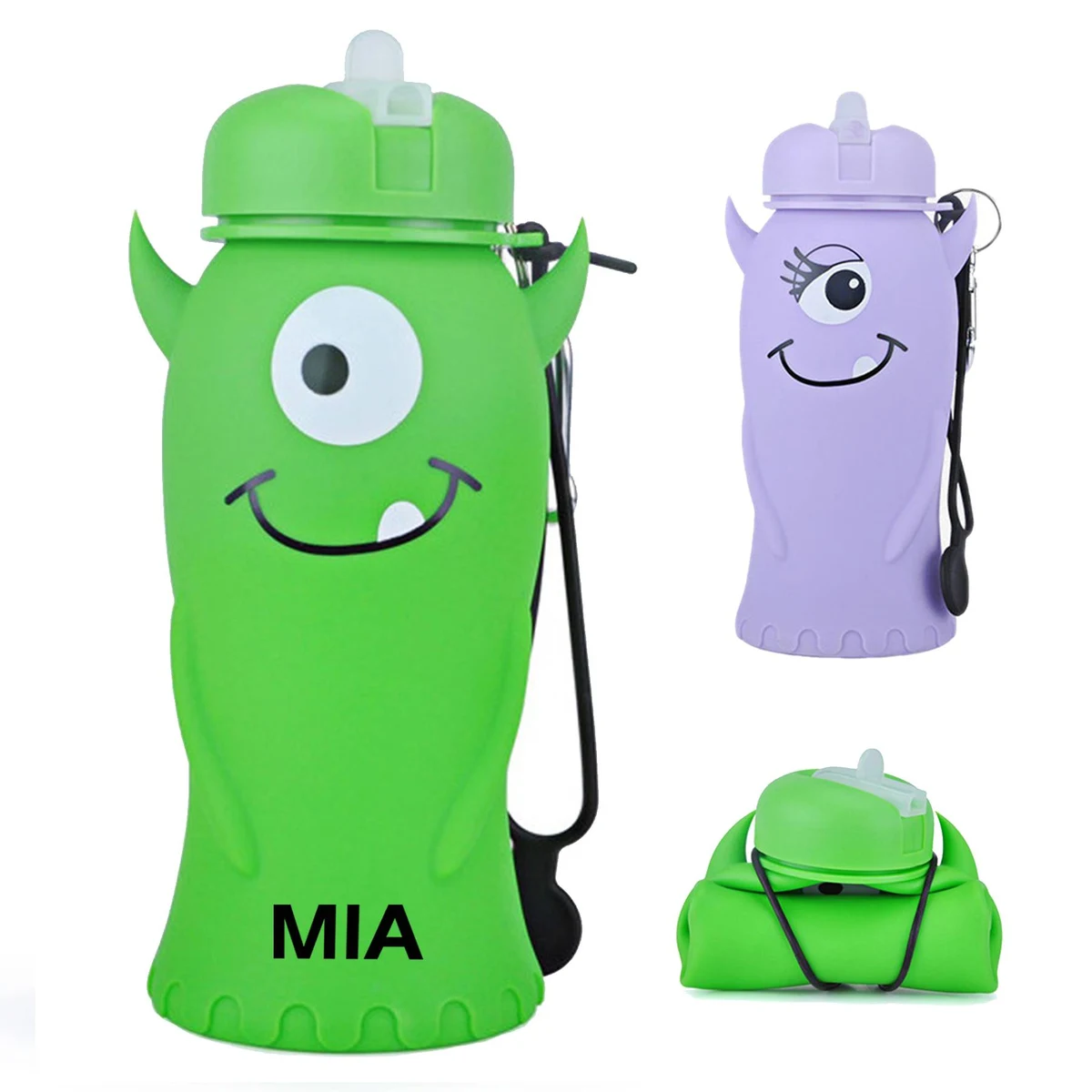19.3 oz Silicone Children's Sports bottle 1