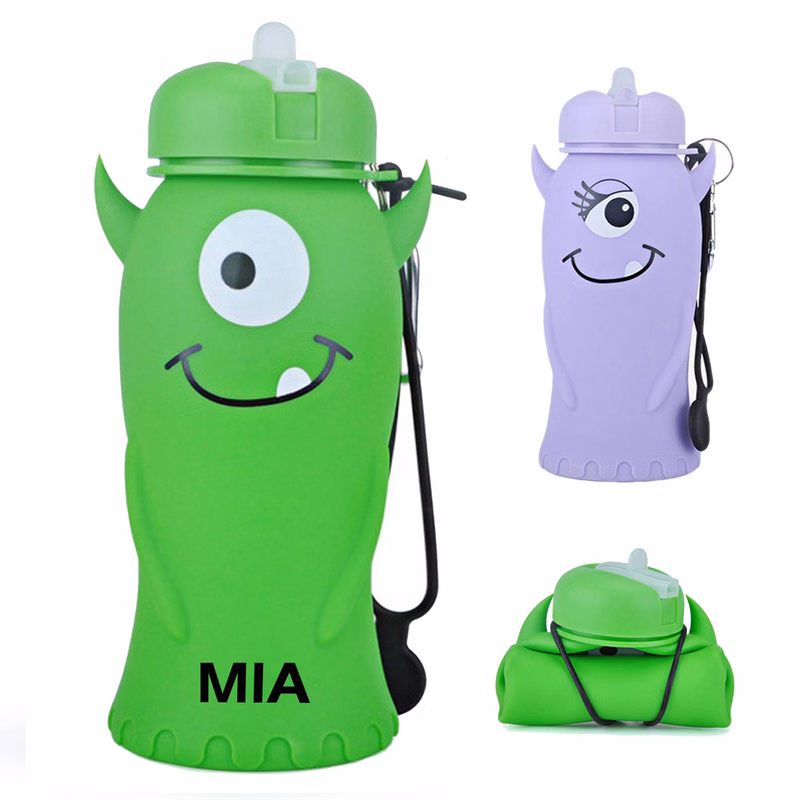19.3 oz Silicone Children's Sports bottle