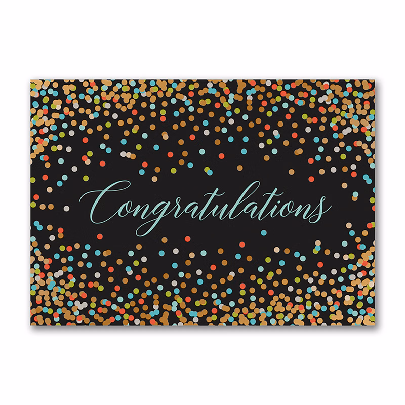 Confetti Festivity Card