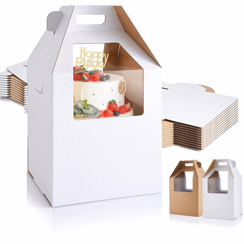 12 x12 x14 InchesTall Cake Boxes with Window