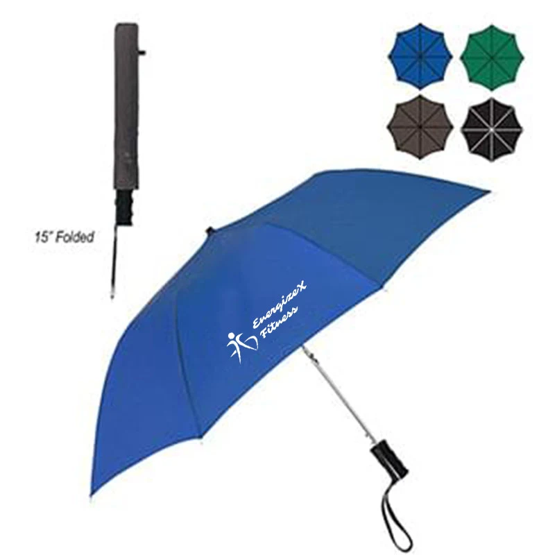 36" Telescopic Foldable Umbrella with Sleeves 1