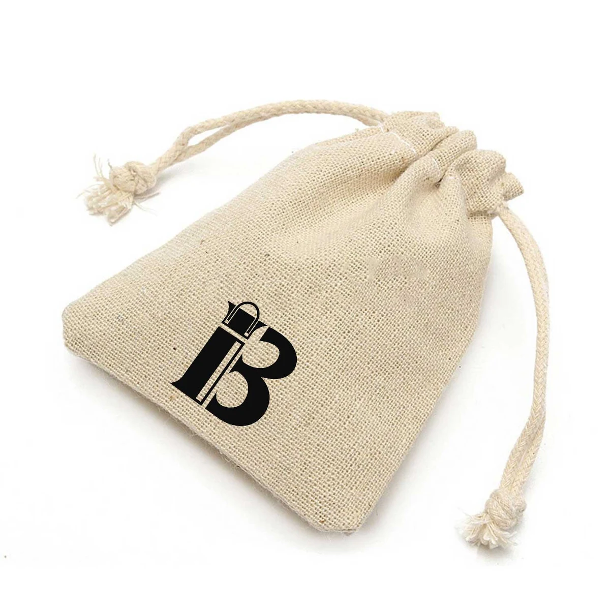 Drawstring Cotton Linen Bag 1
