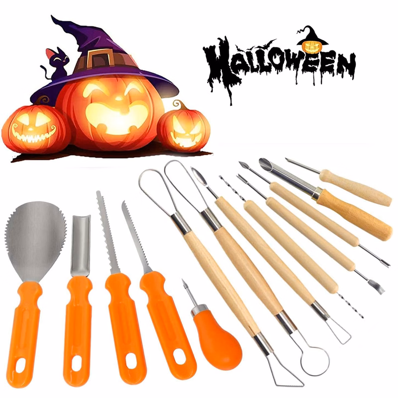 Steel Pumpkin Carving Kits