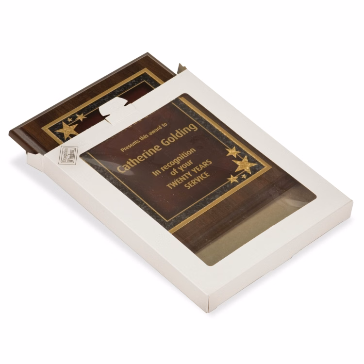 Window Style Award Plaque Presentation Box