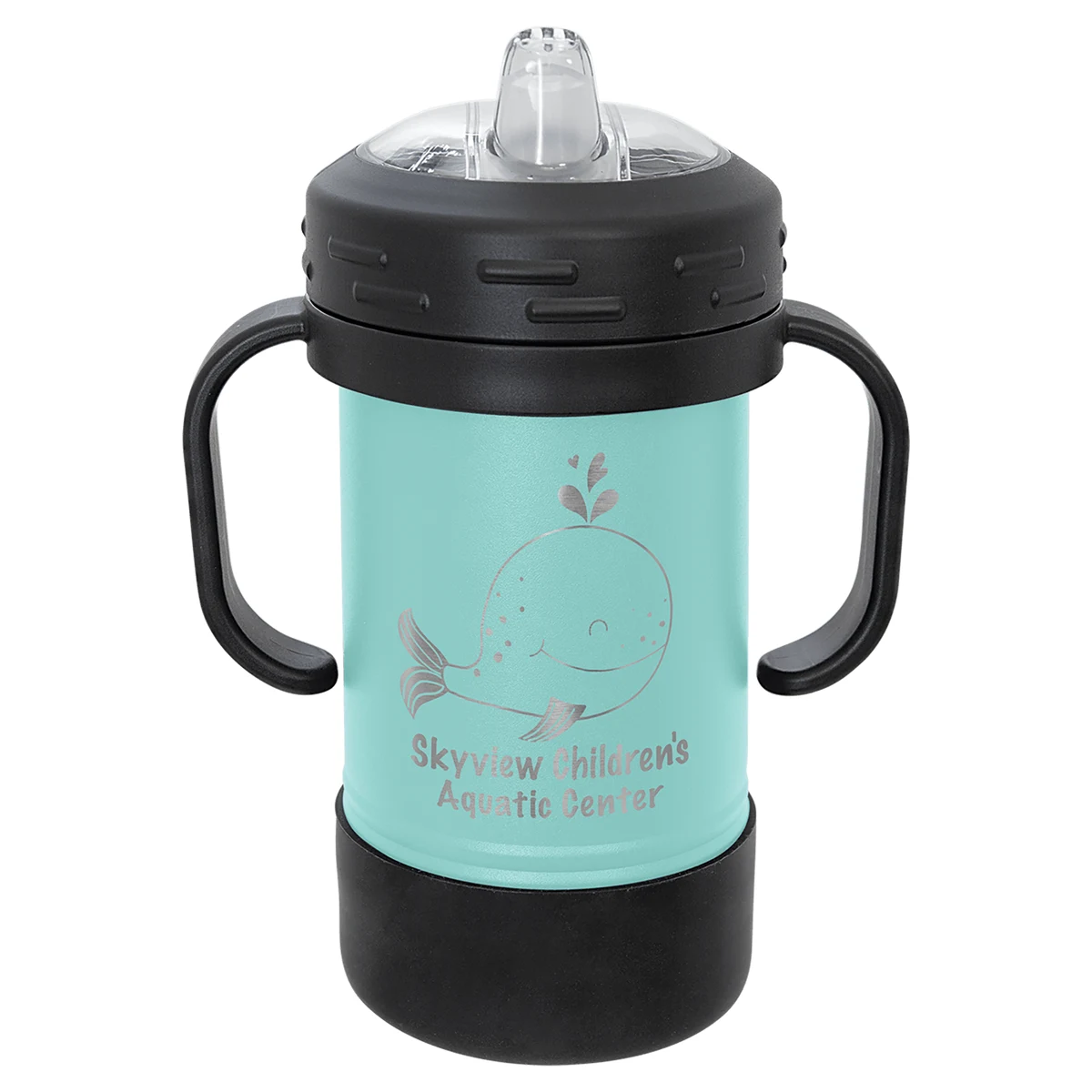 Polar Camel 10 oz. Teal Sippy Cup 1