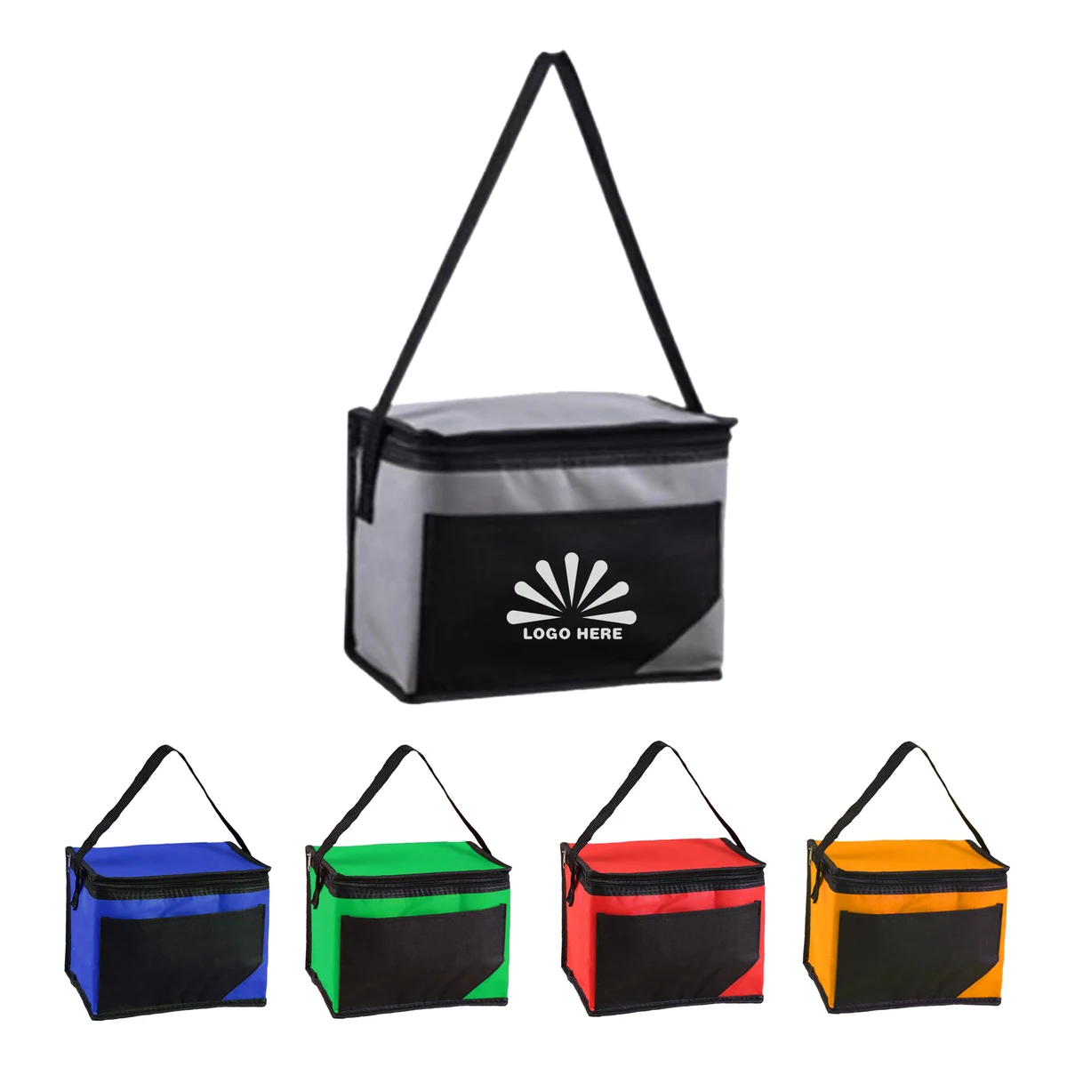 Insulated Reusable Lunch Bag Picnic Cooler Bag 1