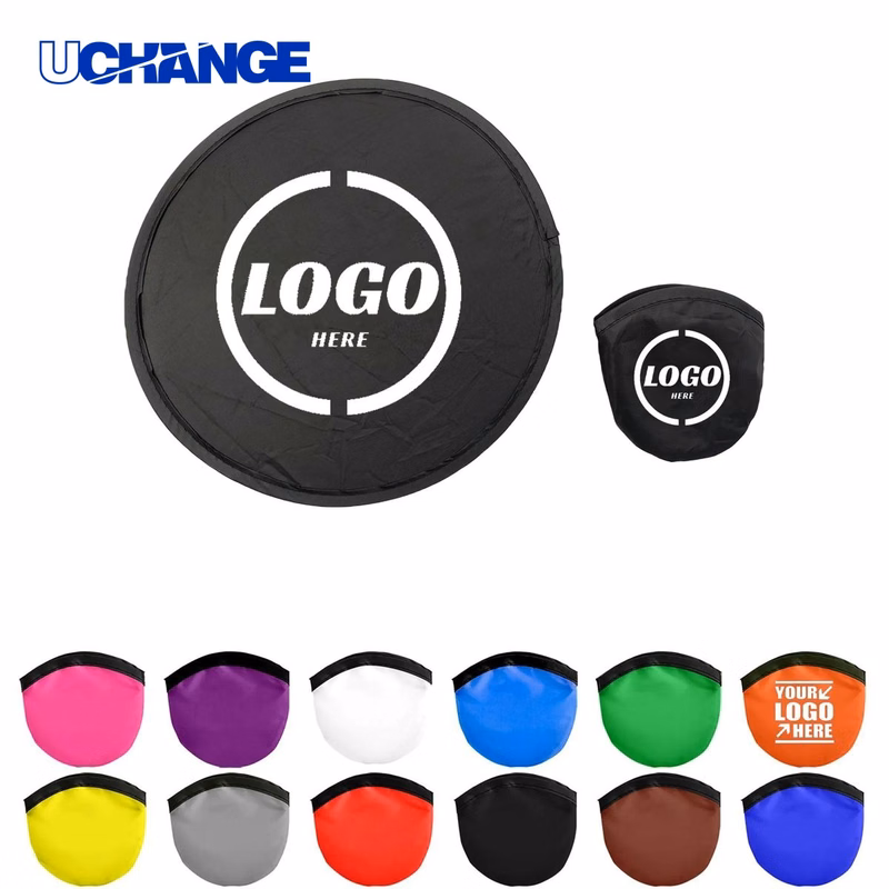 10 Inch Collapsible Flying Disc with Pouch