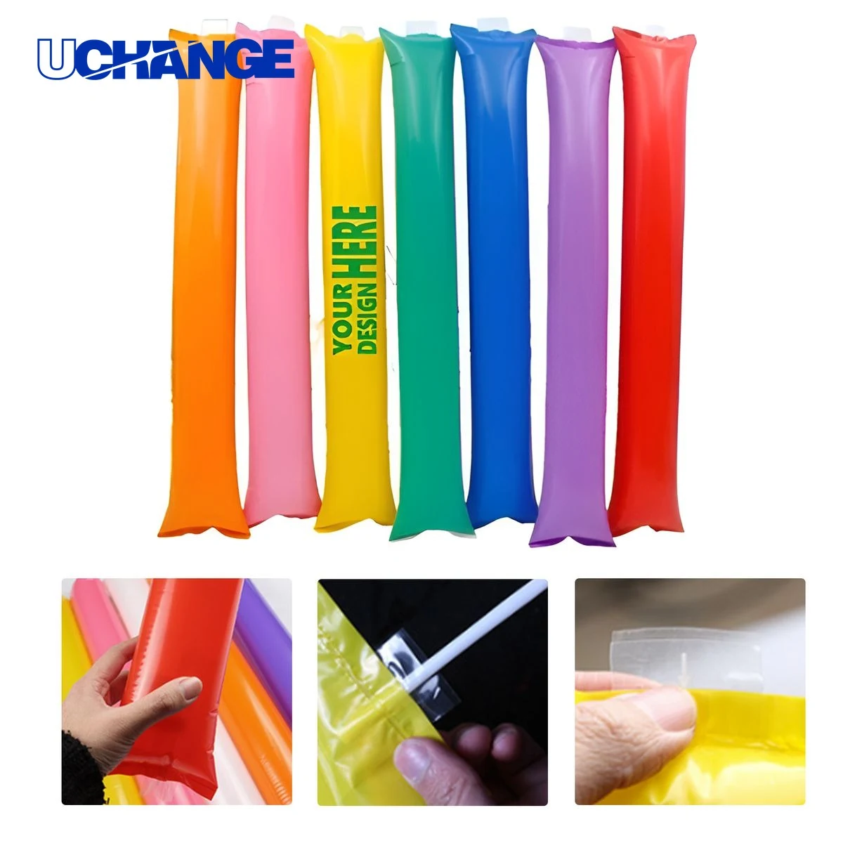 Inflatable Cheer Stick Noisemaker for Rallies 1