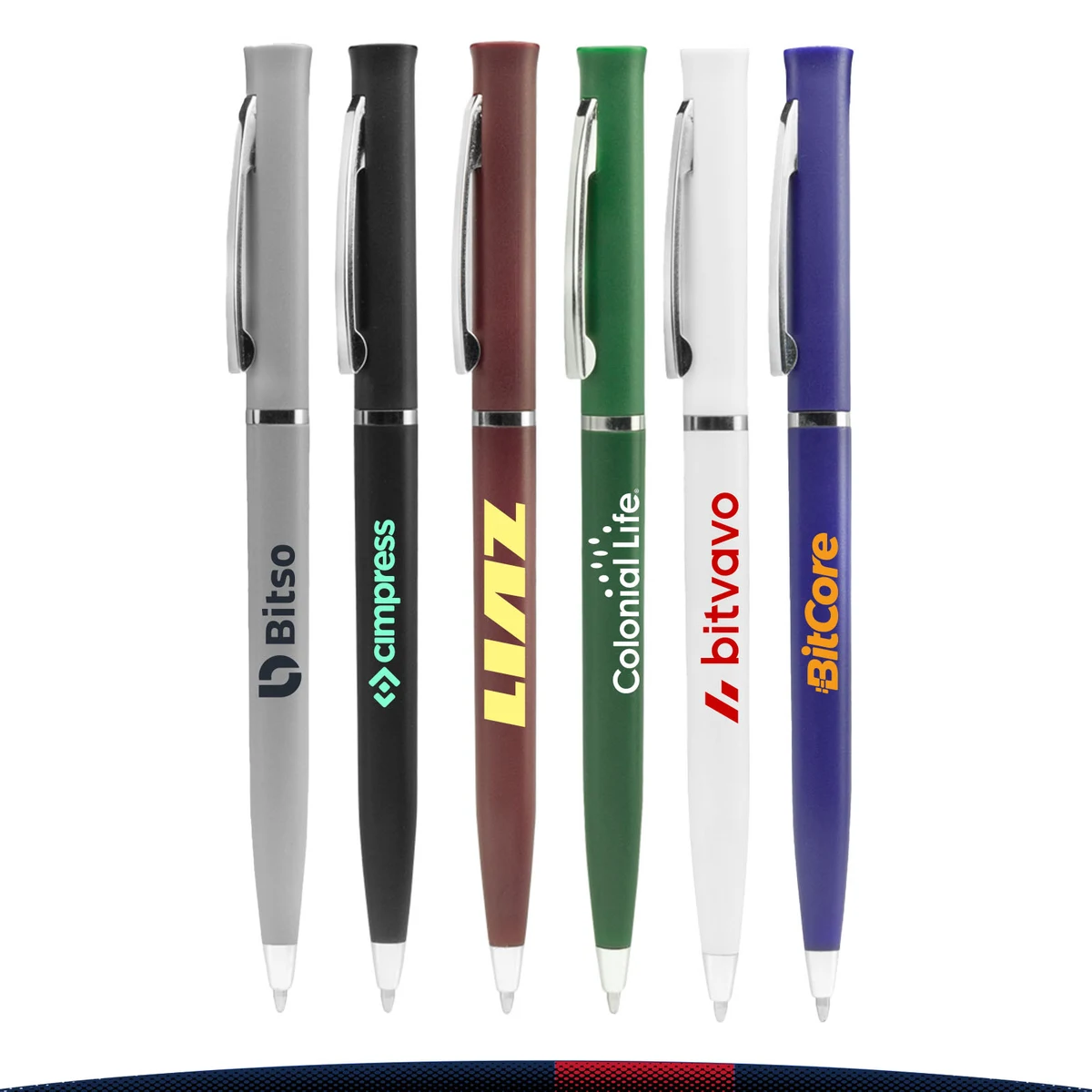 Sevinc Twist Action Plastic Pens 1
