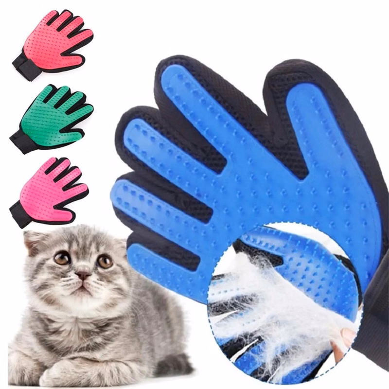 Pet Grooming Glove Brush