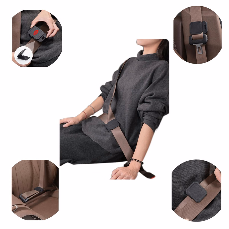 Anti-chafe Seatbelt Adjuster