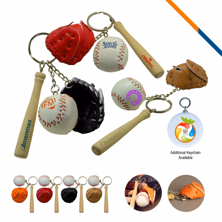 Baseball Glove Keychain