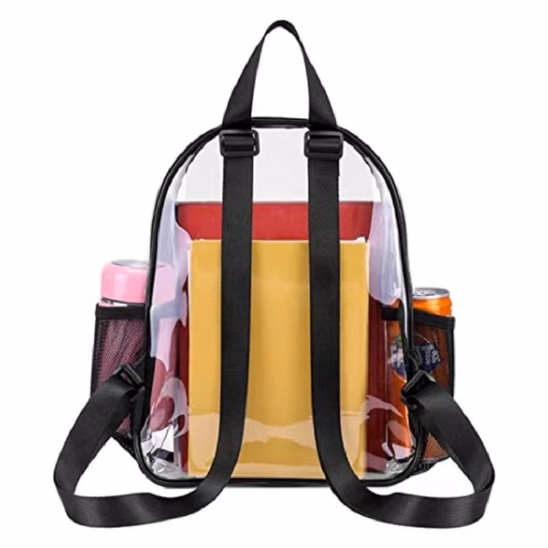 Custom Stadium Approved Clear PVC Backpack