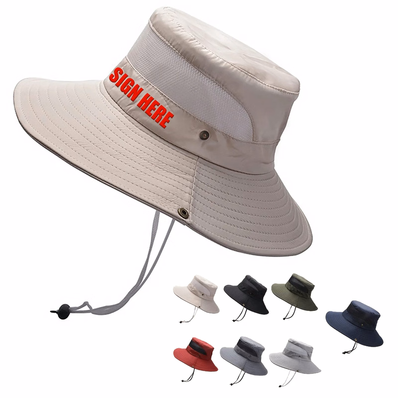 Outdoor Finishing Hat w/ Mesh