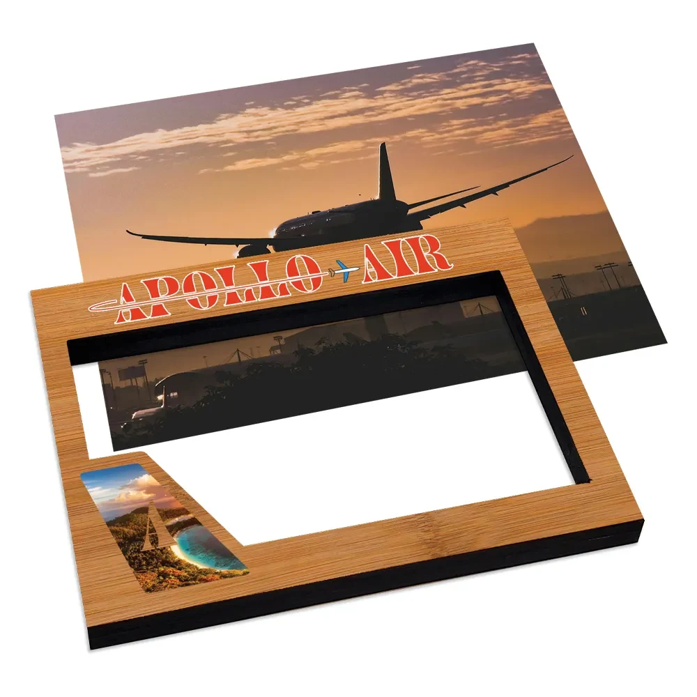 Ultra Vivid Bamboo Magnet Frames 1