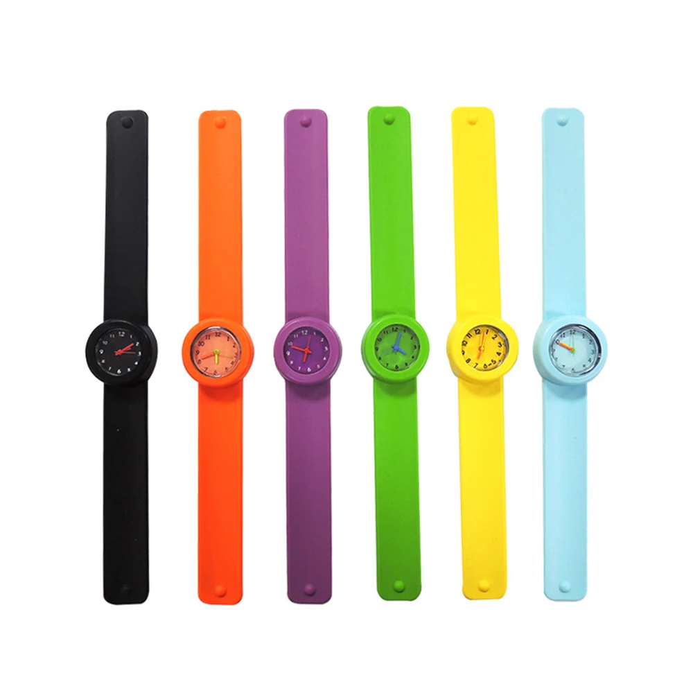 Children silicone watch clap ring 1