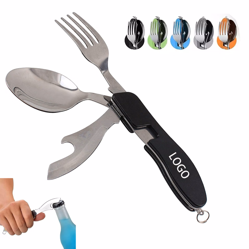 Folding 3-in-1 Outdoor Dining Utensil