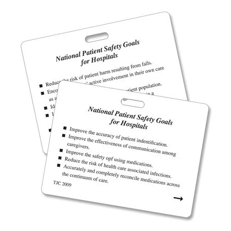 Badge, National Patient Safety Goals 1