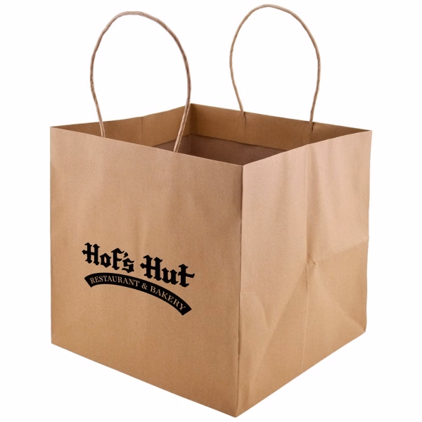 Wide Gusset Takeout Bag