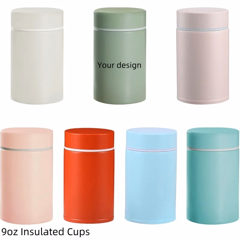 9oz Stainless Steel Cups