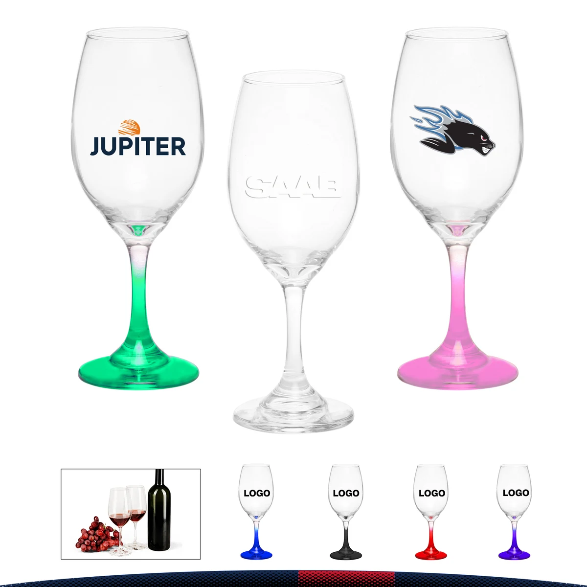 12.75 oz. Leroy White Wine Glasses 1