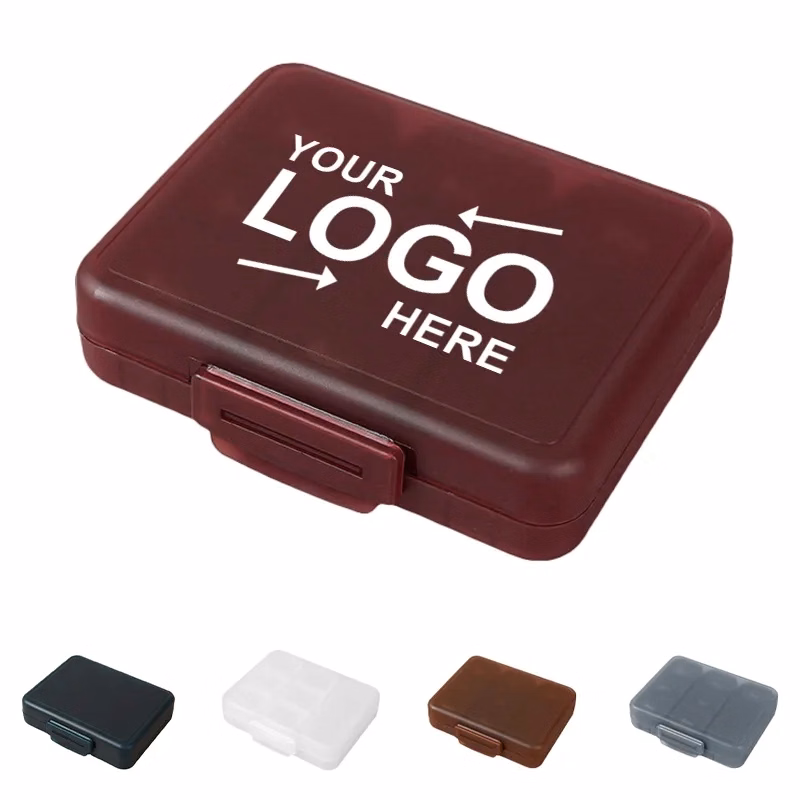 Portable 7-Compartment Medicine Box