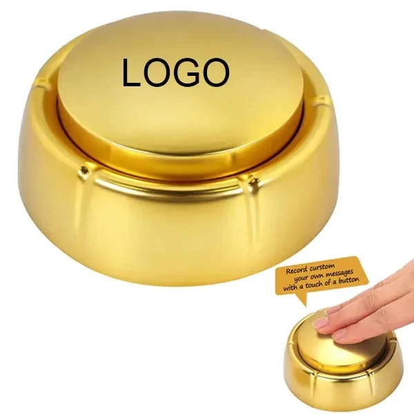 Golden Recordable Easy Talking Button 1