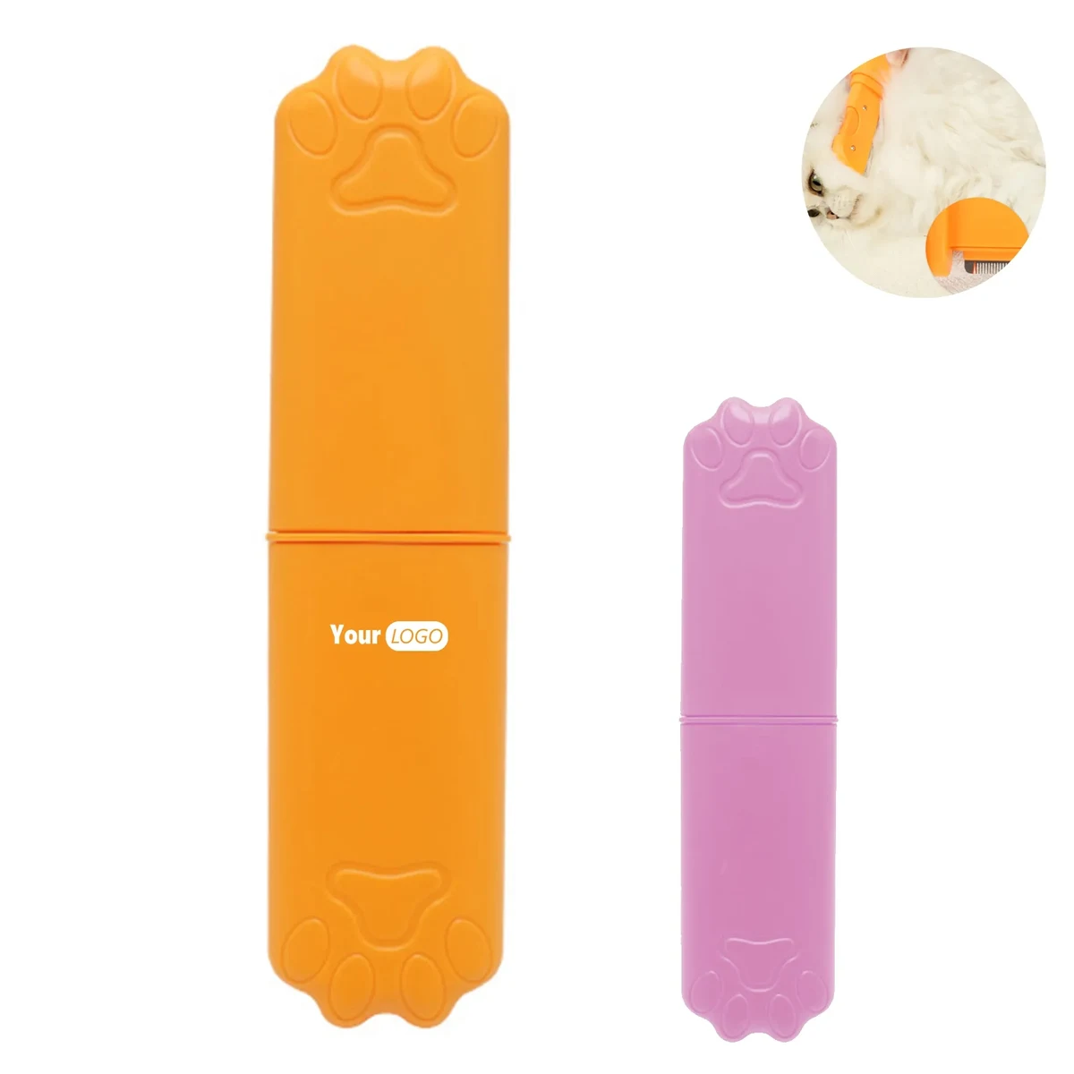 Plastic Pet Massage Comb HairPulling And Smoothing Hair 1