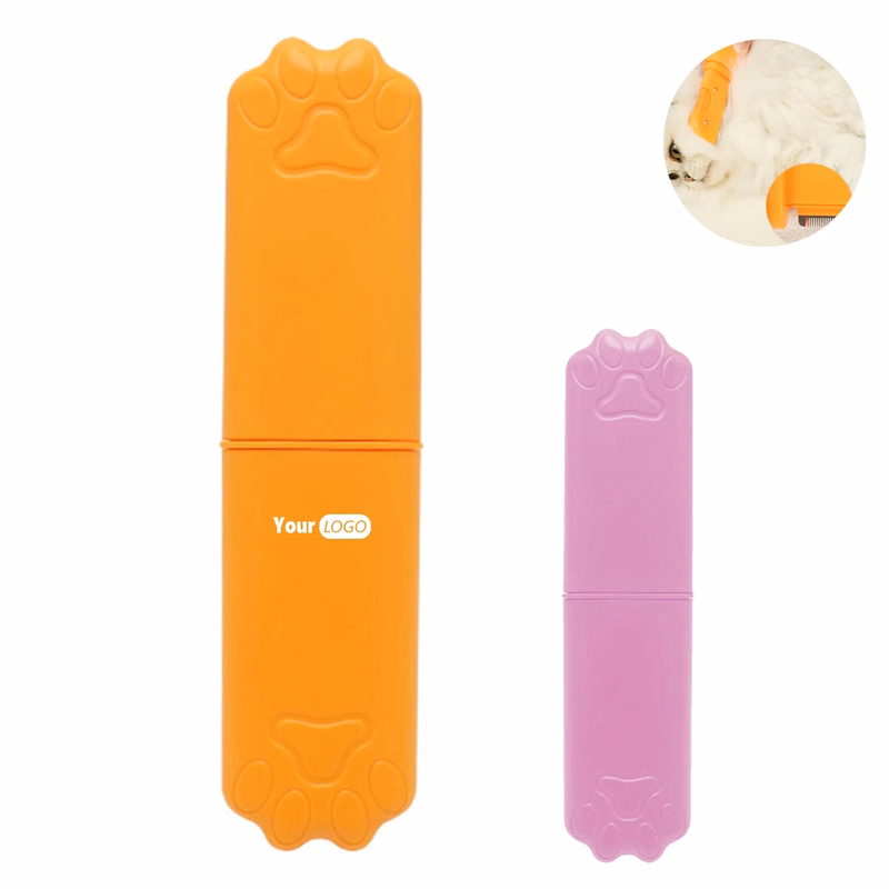 Plastic Pet Massage Comb HairPulling And Smoothing Hair