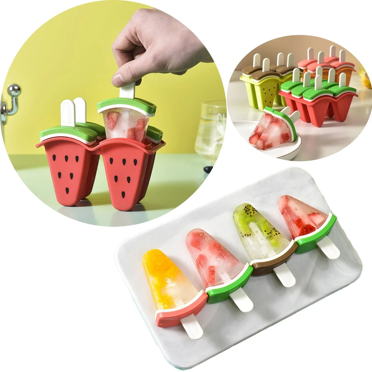 Creative Fruit Ice Pops Mold 1