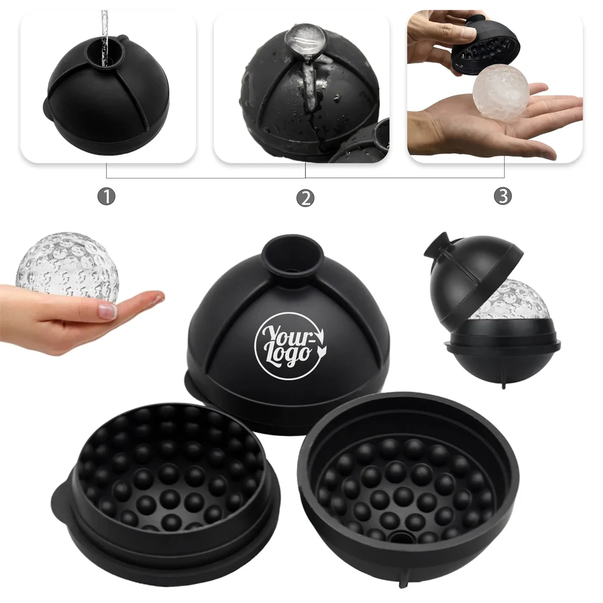 Golf Ball Ice Molds 1